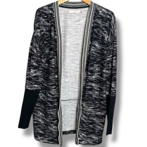 Grey State Cardigan Women's Sz 3 (Large) Marni Noir Cozy Luxe Modern Neutral